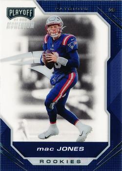 #PMR-9 Mac Jones - New England Patriots - 2021 Panini Chronicles - Playoff Momentum Rookies Football