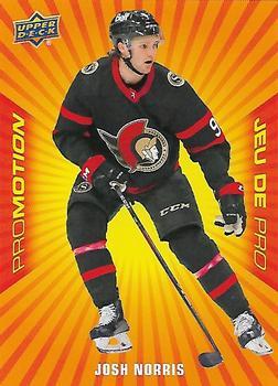 #PP-4 Josh Norris - Ottawa Senators - 2021-22 Upper Deck Tim Hortons - ProMotion Hockey
