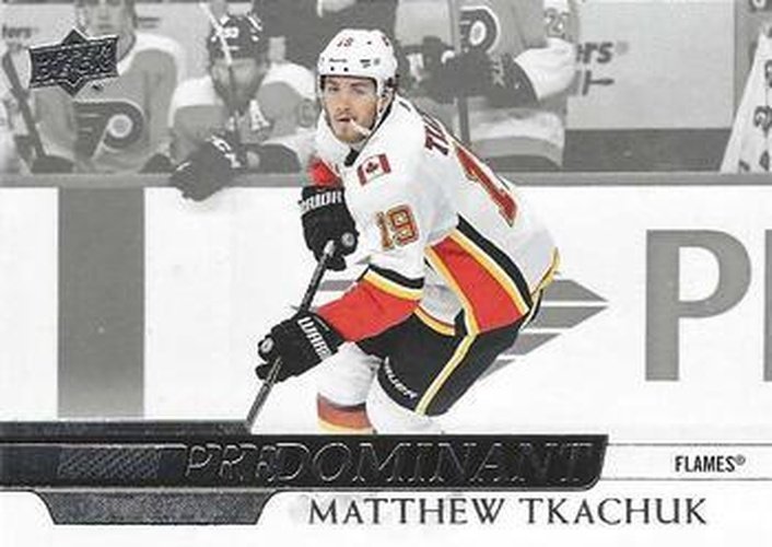 #PR-13 Matthew Tkachuk - Calgary Flames - 2020-21 Upper Deck - Predominant Hockey