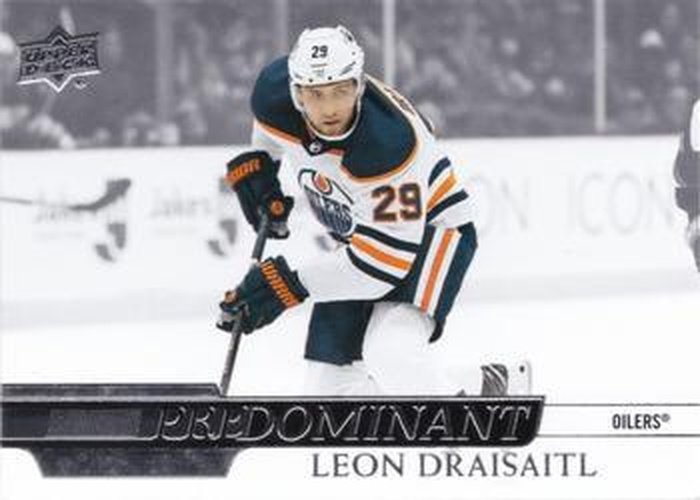#PR-26 Leon Draisaitl - Edmonton Oilers - 2020-21 Upper Deck - Predominant Hockey