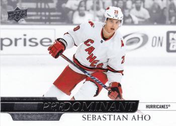 #PR-5 Sebastian Aho - Carolina Hurricanes - 2020-21 Upper Deck - Predominant Hockey