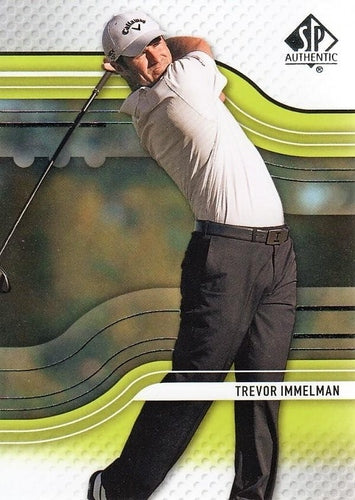 #R13 Trevor Immelman - 2012 SP Authentic - Rookie Extended Series Golf