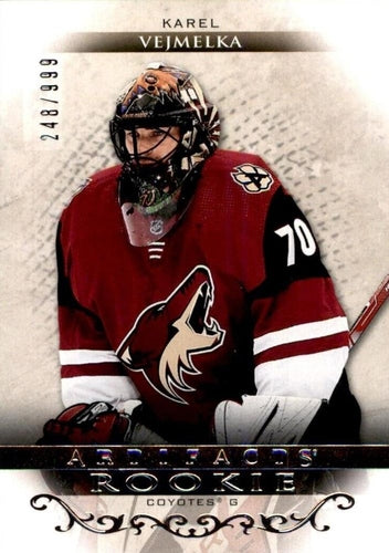 #RED182 Karel Vejmelka - Arizona Coyotes - 2021-22 Upper Deck Artifacts Hockey