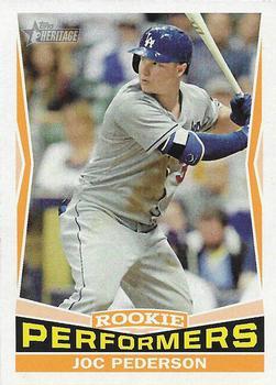 #RP-3 Joc Pederson - Los Angeles Dodgers - 2015 Topps Heritage - Rookie Performers Baseball