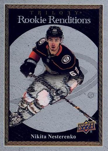 #RR-26 Nikita Nesterenko - Anaheim Ducks - 2023-24 Upper Deck Trilogy - Rookie Renditions Hockey