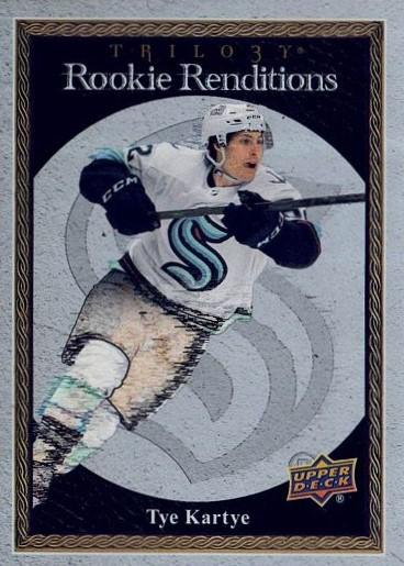 #RR-33 Tye Kartye - Seattle Kraken - 2023-24 Upper Deck Trilogy - Rookie Renditions Hockey