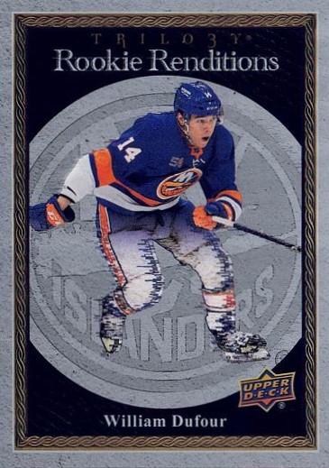 #RR-35 William Dufour - New York Islanders - 2023-24 Upper Deck Trilogy - Rookie Renditions Hockey
