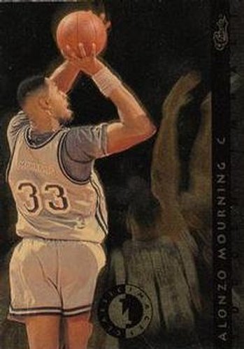 #SI 10 Alonzo Mourning - Georgetown Hoyas - 1993-94 Classic Images Four Sport - Sudden Impact