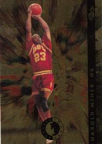 #SI 11 Harold Miner - USC Trojans - 1993-94 Classic Images Four Sport - Sudden Impact