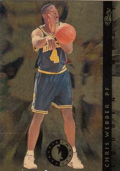 #SI 12 Chris Webber - Golden State Warriors - 1993-94 Classic Images Four Sport - Sudden Impact