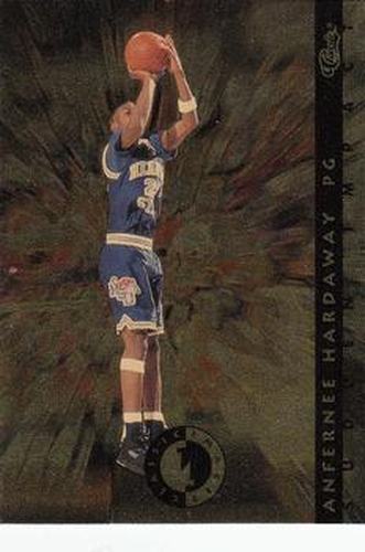 #SI 13 Anfernee Hardaway - Memphis Tigers - 1993-94 Classic Images Four Sport - Sudden Impact