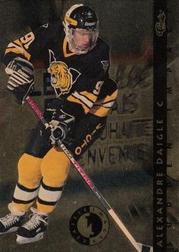 #SI 5 Alexandre Daigle - Victoriaville Tigres - 1993-94 Classic Images Four Sport - Sudden Impact