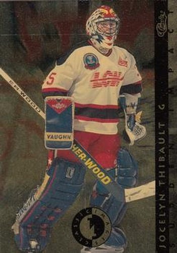 #SI 7 Jocelyn Thibault - Sherbrooke Faucons - 1993-94 Classic Images Four Sport - Sudden Impact