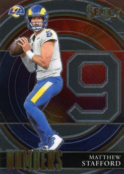 #SN-11 Matthew Stafford - Los Angeles Rams - 2021 Panini Select - Select Numbers Football