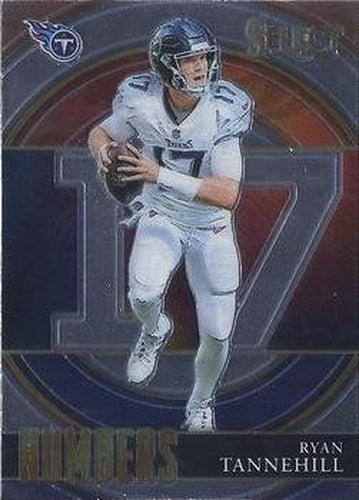 #SN-15 Ryan Tannehill - Tennessee Titans - 2021 Panini Select - Select Numbers Football