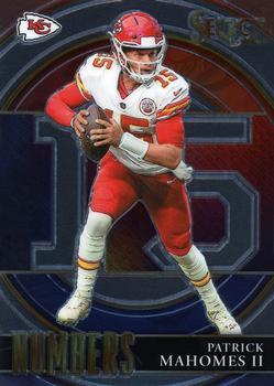 #SN-1 Patrick Mahomes II - Kansas City Chiefs - 2021 Panini Select - Select Numbers Football