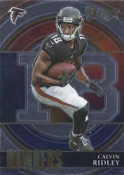 #SN-23 Calvin Ridley - Atlanta Falcons - 2021 Panini Select - Select Numbers Football