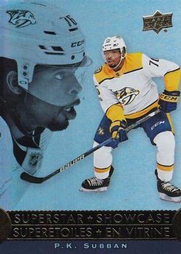 #SS-14 P.K. Subban - Nashville Predators - 2018-19 Upper Deck Tim Hortons - Superstar Showcase Hockey