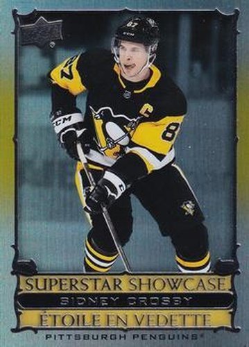 #SS-15 Sidney Crosby - Pittsburgh Penguins - 2021-22 Upper Deck Tim Hortons - Superstar Showcase Hockey