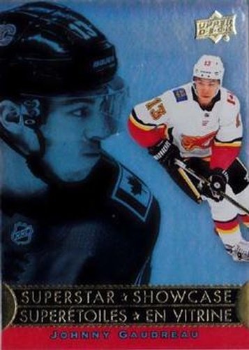 #SS-9 Johnny Gaudreau - Calgary Flames - 2018-19 Upper Deck Tim Hortons - Superstar Showcase Hockey