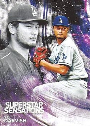 #SSS-11 Yu Darvish - Los Angeles Dodgers - 2018 Topps - Superstar Sensations Baseball