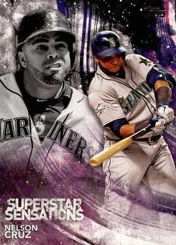 #SSS-14 Nelson Cruz - Seattle Mariners - 2018 Topps - Superstar Sensations Baseball