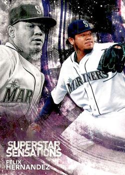 #SSS-18 Felix Hernandez - Seattle Mariners - 2018 Topps - Superstar Sensations Baseball