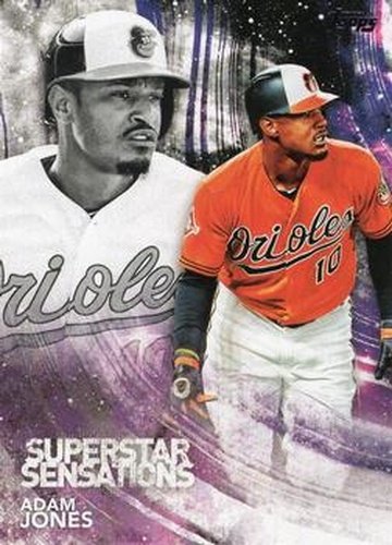 #SSS-21 Adam Jones - Baltimore Orioles - 2018 Topps - Superstar Sensations Baseball