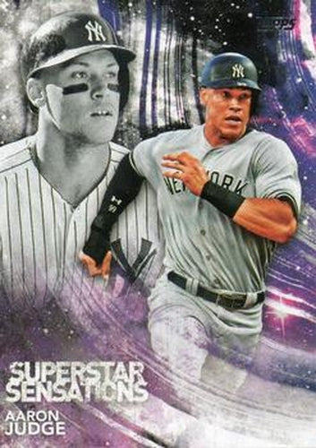 #SSS-30 Aaron Judge - New York Yankees - 2018 Topps - Superstar Sensations Baseball
