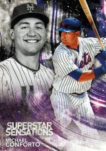 #SSS-36 Michael Conforto - New York Mets - 2018 Topps - Superstar Sensations Baseball