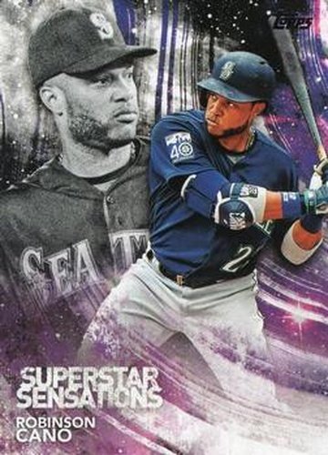 #SSS-37 Robinson Cano - Seattle Mariners - 2018 Topps - Superstar Sensations Baseball