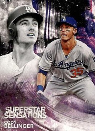 #SSS-40 Cody Bellinger - Los Angeles Dodgers - 2018 Topps - Superstar Sensations Baseball