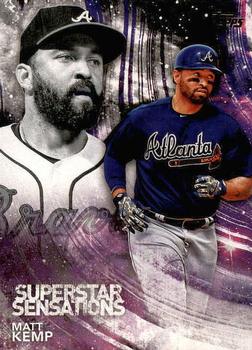 #SSS-48 Matt Kemp - Atlanta Braves - 2018 Topps - Superstar Sensations Baseball
