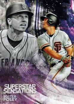 #SSS-50 Buster Posey - San Francisco Giants - 2018 Topps - Superstar Sensations Baseball