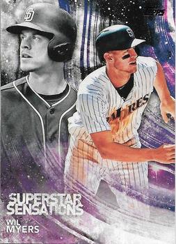 #SSS-8 Wil Myers - San Diego Padres - 2018 Topps - Superstar Sensations Baseball