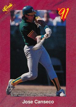 #T19 Jose Canseco - Oakland Athletics - 1991 Classic II Baseball