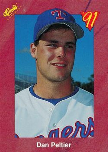 #T23 Dan Peltier - Texas Rangers - 1991 Classic II Baseball