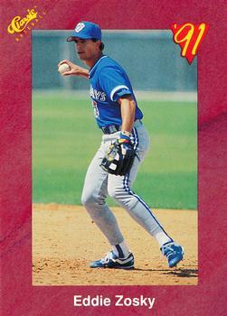 #T25 Eddie Zosky - Toronto Blue Jays - 1991 Classic II Baseball