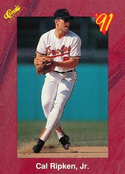 #T3 Cal Ripken Jr. - Baltimore Orioles - 1991 Classic II Baseball