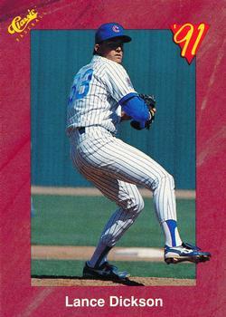 #T55 Lance Dickson - Chicago Cubs - 1991 Classic II Baseball