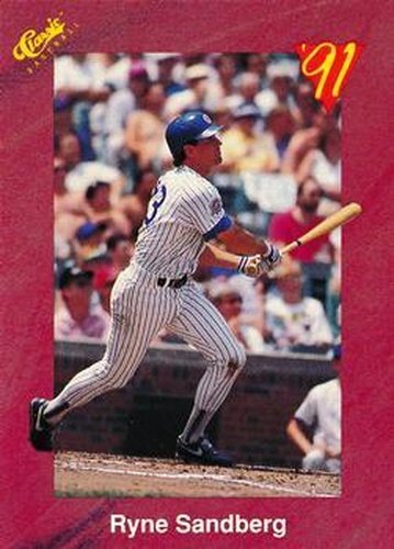 #T67 Ryne Sandberg - Chicago Cubs - 1991 Classic II Baseball