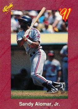 #T68 Sandy Alomar Jr. - Cleveland Indians - 1991 Classic II Baseball