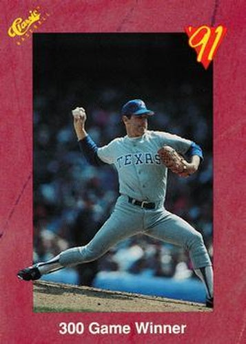 #T80 Nolan Ryan - Texas Rangers - 1991 Classic II Baseball