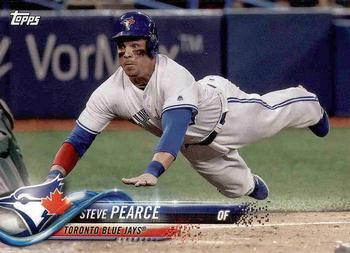 #TJ-12 Steve Pearce - Toronto Blue Jays - 2018 Topps Toronto Blue Jays Baseball