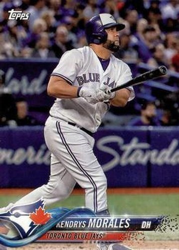#TJ-2 Kendrys Morales - Toronto Blue Jays - 2018 Topps Toronto Blue Jays Baseball