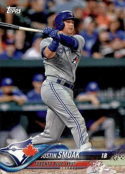 #TJ-4 Justin Smoak - Toronto Blue Jays - 2018 Topps Toronto Blue Jays Baseball