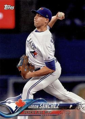 #TJ-7 Aaron Sanchez - Toronto Blue Jays - 2018 Topps Toronto Blue Jays Baseball