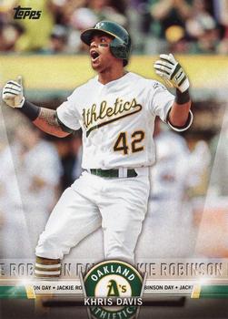 #TS-11 Khris Davis - Oakland Athletics - 2018 Topps - Topps Salute Baseball