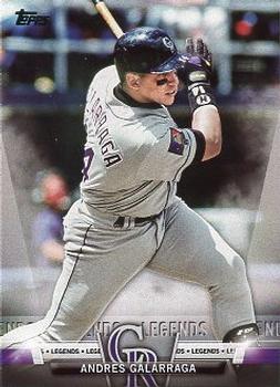 #TS-39 Andres Galarraga - Colorado Rockies - 2018 Topps - Topps Salute Baseball
