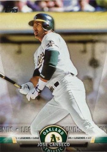 #TS-45 Jose Canseco - Oakland Athletics - 2018 Topps - Topps Salute Baseball